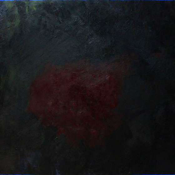 VI, olej z woskiem na płótnie, 195x300 cm, 2019
