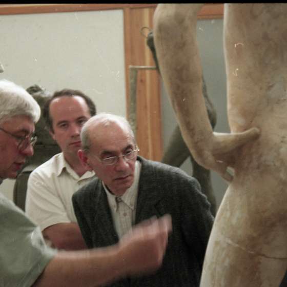 Wystawa Wydziału Rzeźby. Sławoj Ostrowski i Jerzy Krechowicz, 1998 