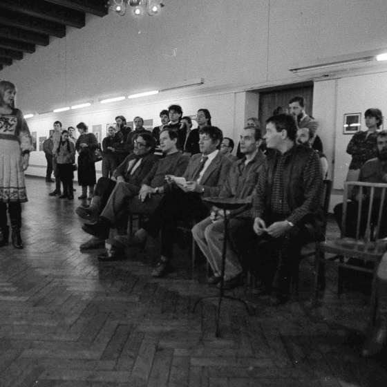 Obrony prac dyplomowych na Wydziale Malarstwa – Katedrze Grafiki Użytkowej, 1982-1984 [I/97/21]