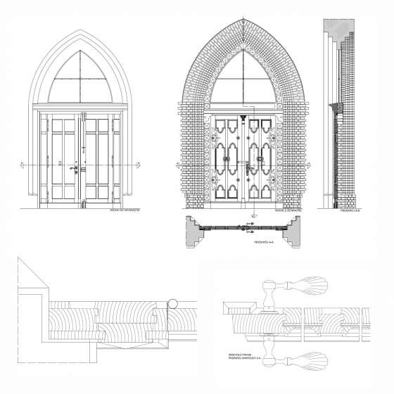 Inwentaryzacje architektoniczne i konserwatorskie.