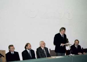 prof. Stanislaw Radwanski, PWSSP w Gdansku 1992 w