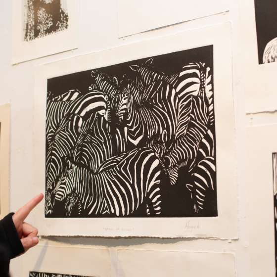 Students Printmaking Exhibition. ADEMA x ASP GDA Graphic Arts - 33