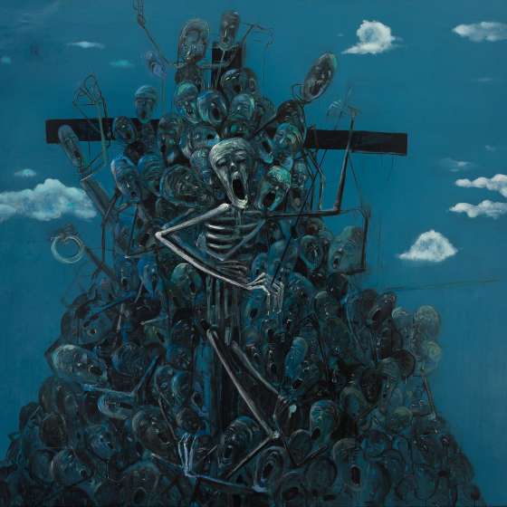 Ecce Homo, olej na płótnie, 205x225 cm, 2004