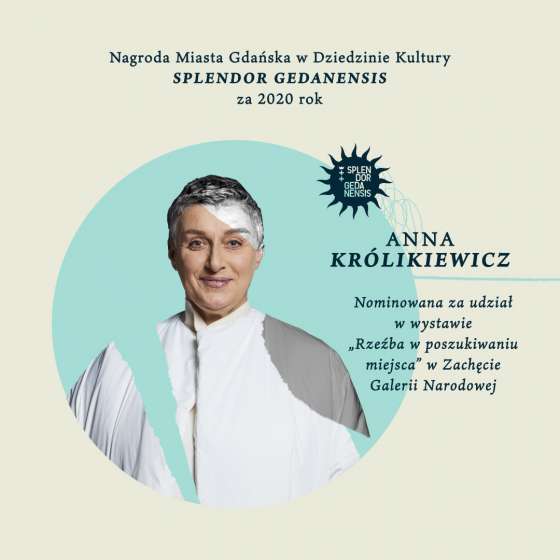 Prof. Anna Królikiewicz i dr hab. Bogna Burska z nominacją do Splendor Gedanensis!  - 1