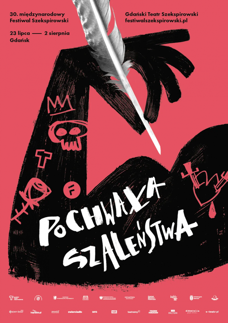 Zuzanna Kaczmarczyk zwyciężczynią konkursu na plakat 30. edycji Festiwalu Szekspirowskiego!