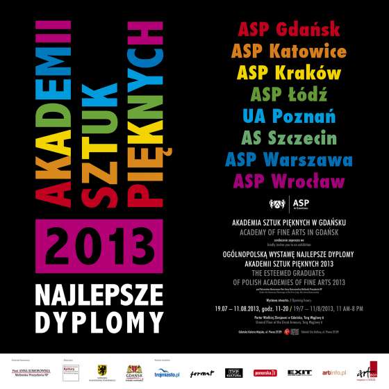 Baner | Najlepsze Dyplomy 2013 Akademii Sztuk Pięknych