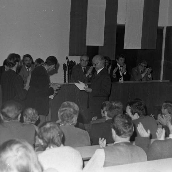 Inauguracja Roku akademickkiego 1981/1982, 1981/1982 [I/96/23]