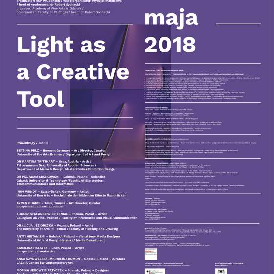 Light as a Creative Tool