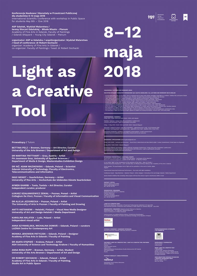 Light as a Creative Tool