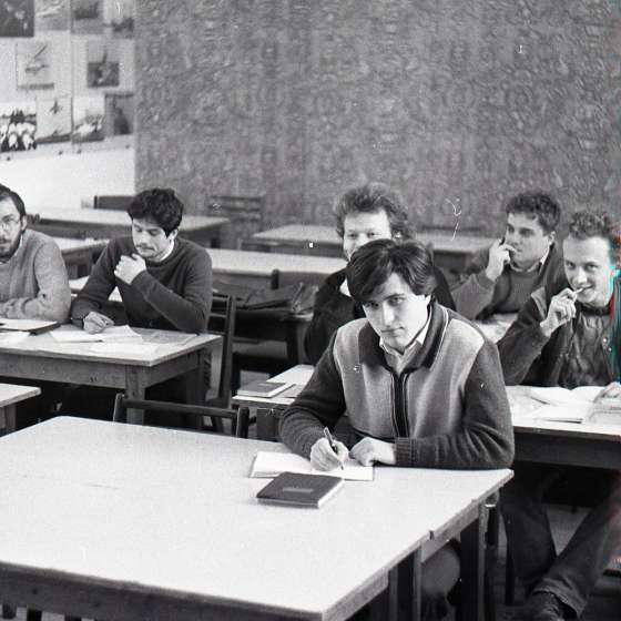 Zajęcia Studium Wojskowego, 1985 [XIX/8/035]