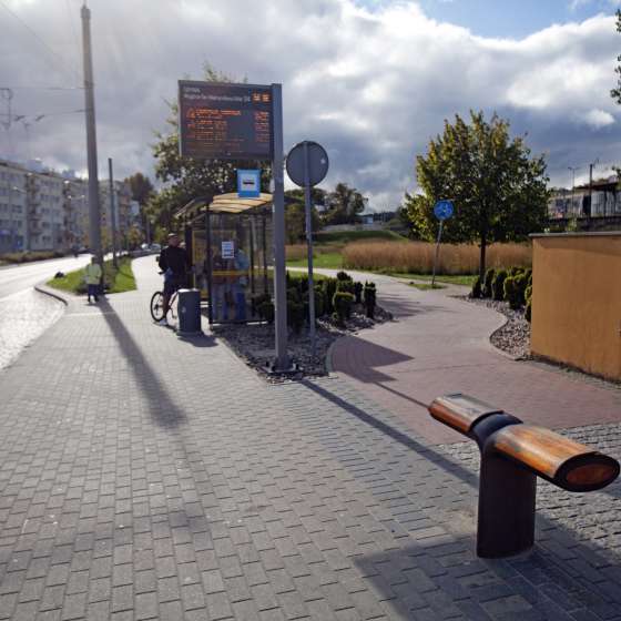 „Przysiadak” – Projekt „Smart City Seat” (SCS); Gdynia