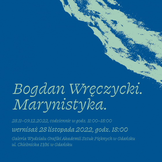 Bogdan Wręczycki. Marynistyka. 