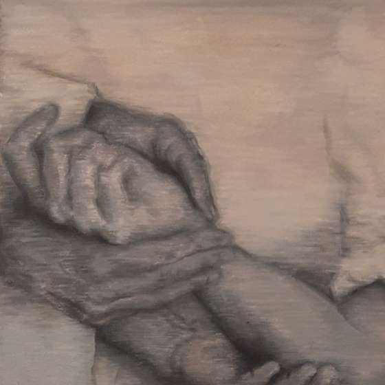 Bez tytułu, Technika olejna, 18x24 cm, 2020