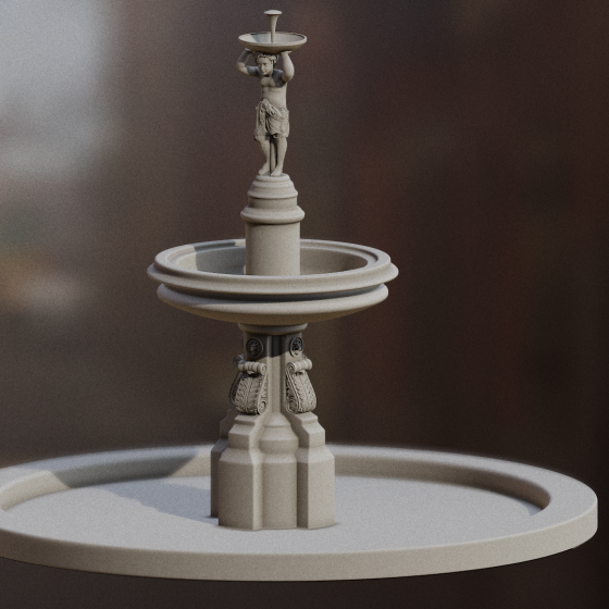 Fontanna render