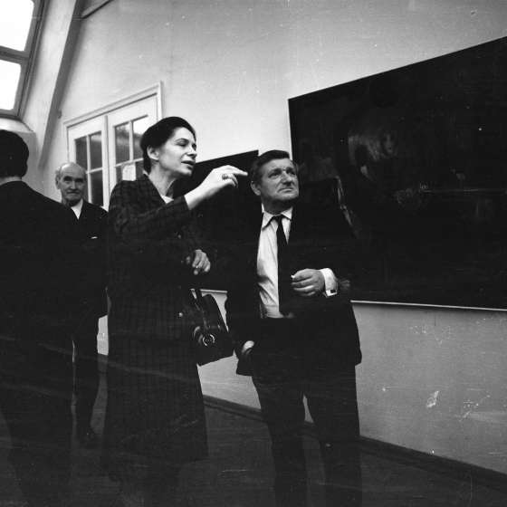 Barbara Massalska i Kazimierz Ostrowski, lata 70. XX w.
