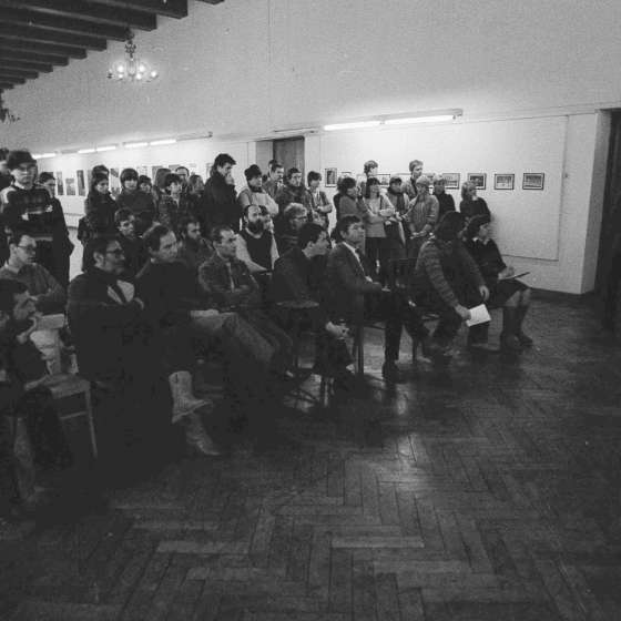 Obrony prac dyplomowych na Wydziale Malarstwa – Katedrze Grafiki Użytkowej, 1982-1984 [I/97/3]