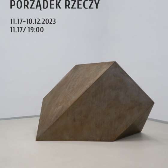 Robert Kaja „Porządek rzeczy” - 1