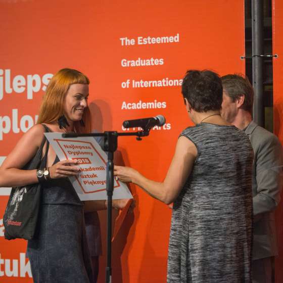 Wręczenie nagród Laureatom X edycji konkursu Najlepsze Dyplomy ASP 2018
