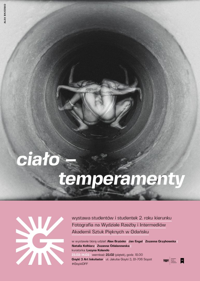  CIAŁO – TEMPERAMENTY wystawa osób studenckich II roku kierunku Fotografia 