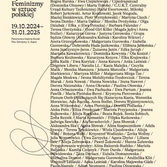 Chcemy całego życia. Feminizmy w sztuce polskiej