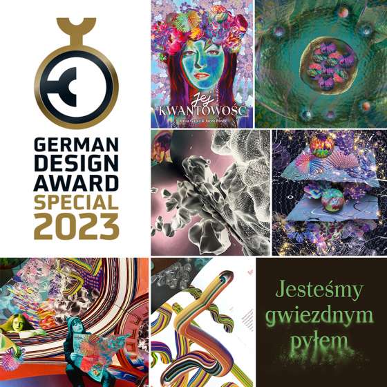 Dyplom Kasi Gajki z nagrodą German Design Award!  - 1