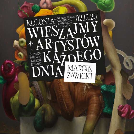 Marcin Zawicki. Wieszajmy artystów każdego dnia  - 1