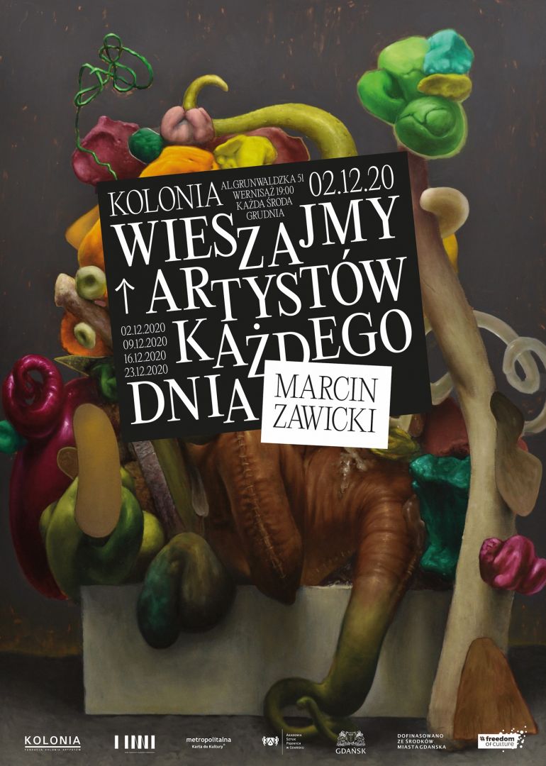 Marcin Zawicki. Wieszajmy artystów każdego dnia 