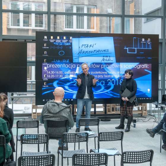 Prezentacja projektów Pracowni Scenografii
