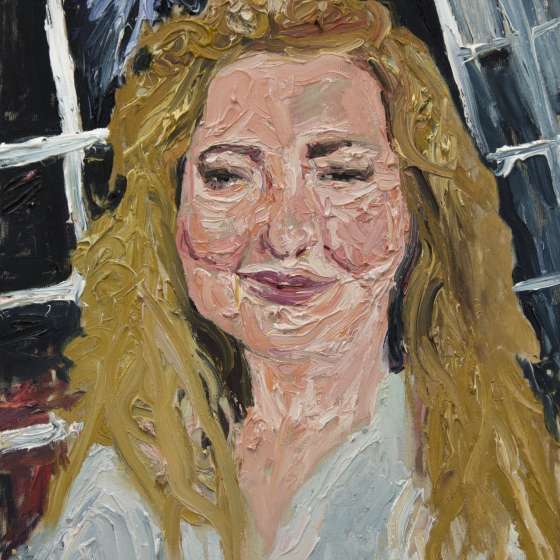 m.g., olej na płótnie, 50x40 cm 