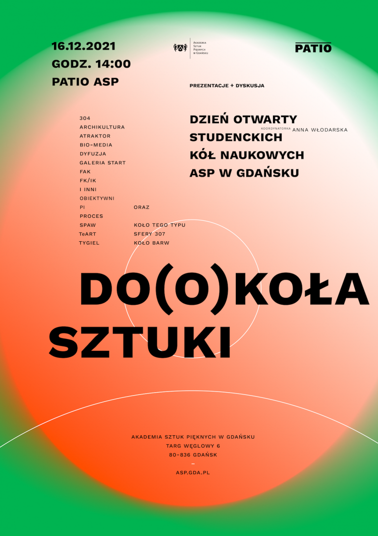 Do(o)koła sztuki Przegląd Działalności Kół Naukowych 