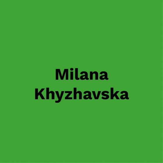 Milana Khyzhavska - Malarstwo