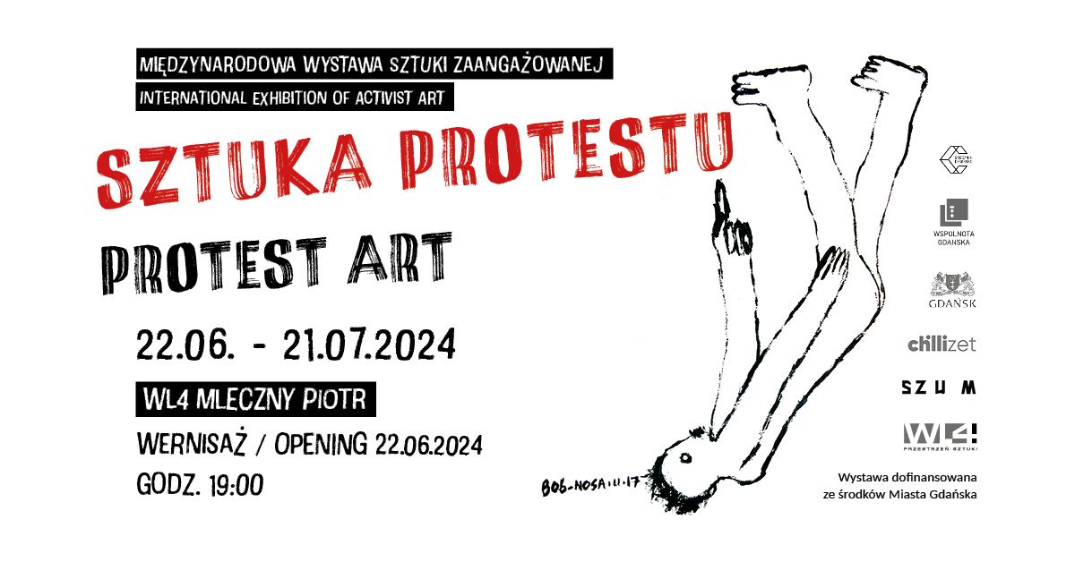Międzynarodowa wystawa SZTUKA PROTESTU 