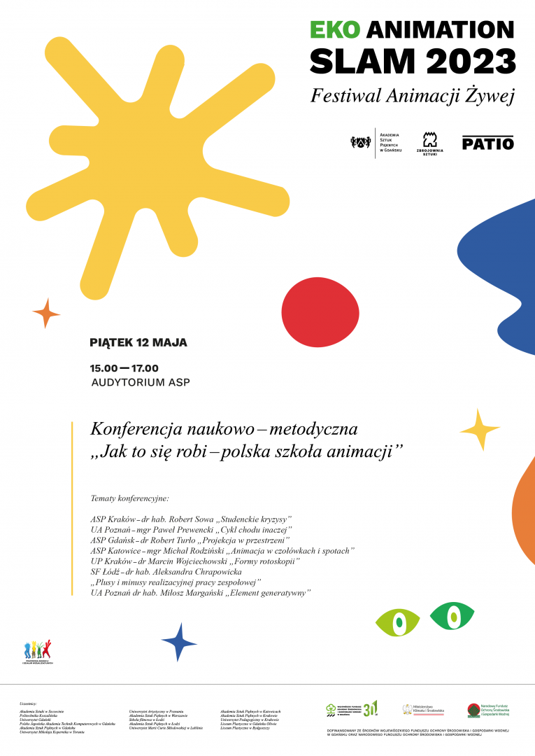 Konferencja naukowo-metodyczna „Jak to się robi – polska szkoła animacji”