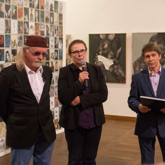 Wystawa Retrospektywna prof. Mieczysława Olszewskiego