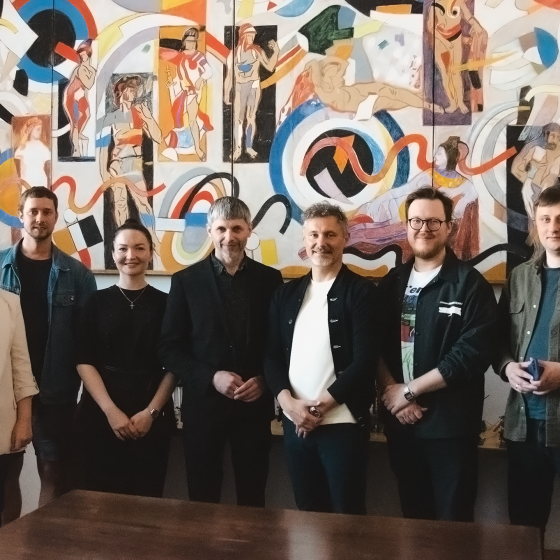 Wizyta delegacji z Lwowskiej Narodowej Akademii Sztuk Pięknych