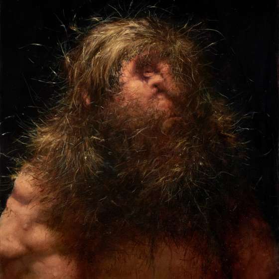 Marcin zawicki, Study of Gietzko II, akryl i olej na płótnie, 80 x 60, 2023 (12000PLN)
