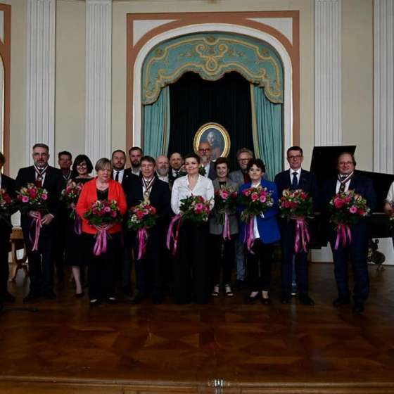 Złoty Medal „Zasłużony Kulturze Gloria Artis” dla prof. ASP dra hab. Krzysztofa Polkowskiego - 3