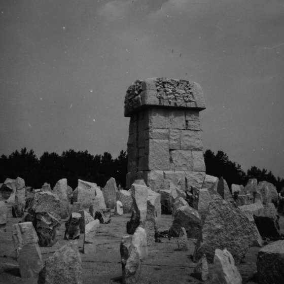 Pomnik - widok; Treblinka; 1961-1964; I/A/2/76