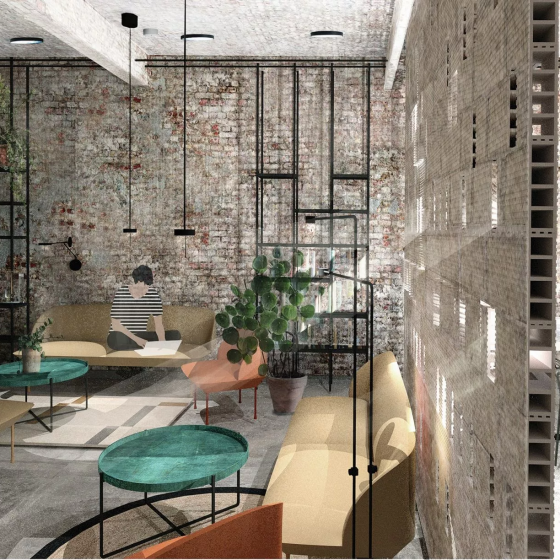 Najlepsze Dyplomy – Wnętrza. Projekt Inez Sługiewicz w „Architektura i Biznes” - 1