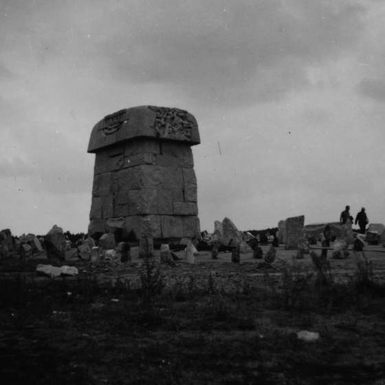 Pomnik - widok; Treblinka; 1961-1964; I/A/2/75