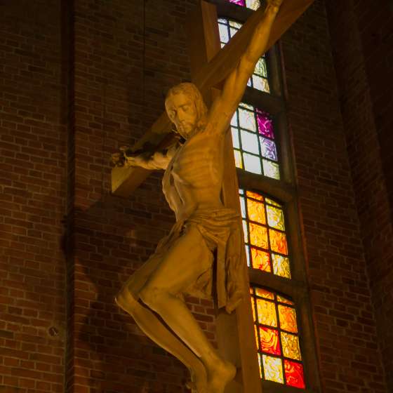 Krucyfiks | Crucifix – Kościół oo. franciszkanów pw. św. Antoniego Padewskiego; Gdynia