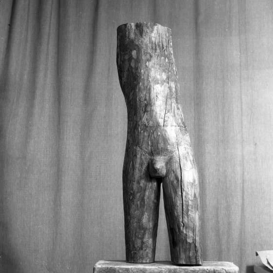 A. Smolana drewno akt męski, 1962 [X/81/147]