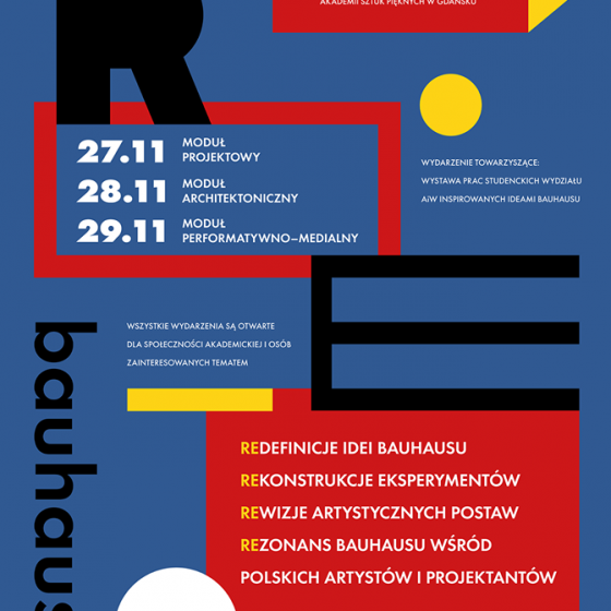  RE.bauhaus / konferencja