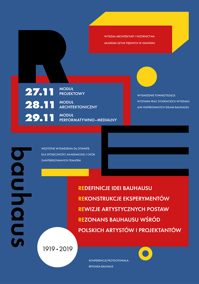  RE.bauhaus / konferencja