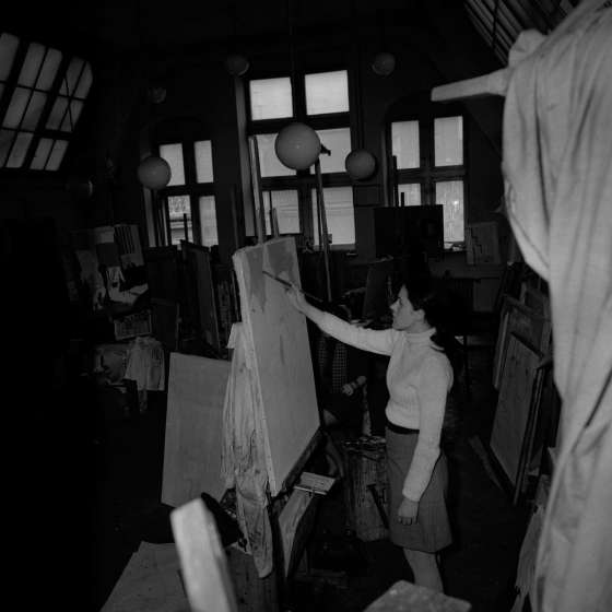 Zdjęcia sytuacyjne w pracowniach, 1969 [II/164/8]