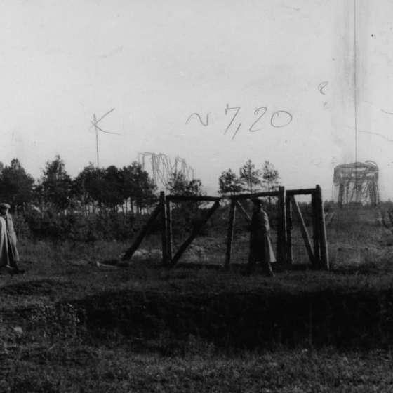 Widok terenu obozu w Treblince; Treblinka; 1958; I/A/2/3