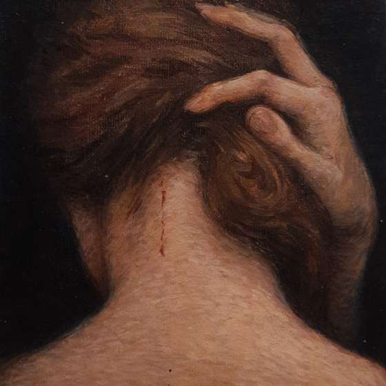 Bez tytułu, Technika olejna, 18x24 cm, 2020