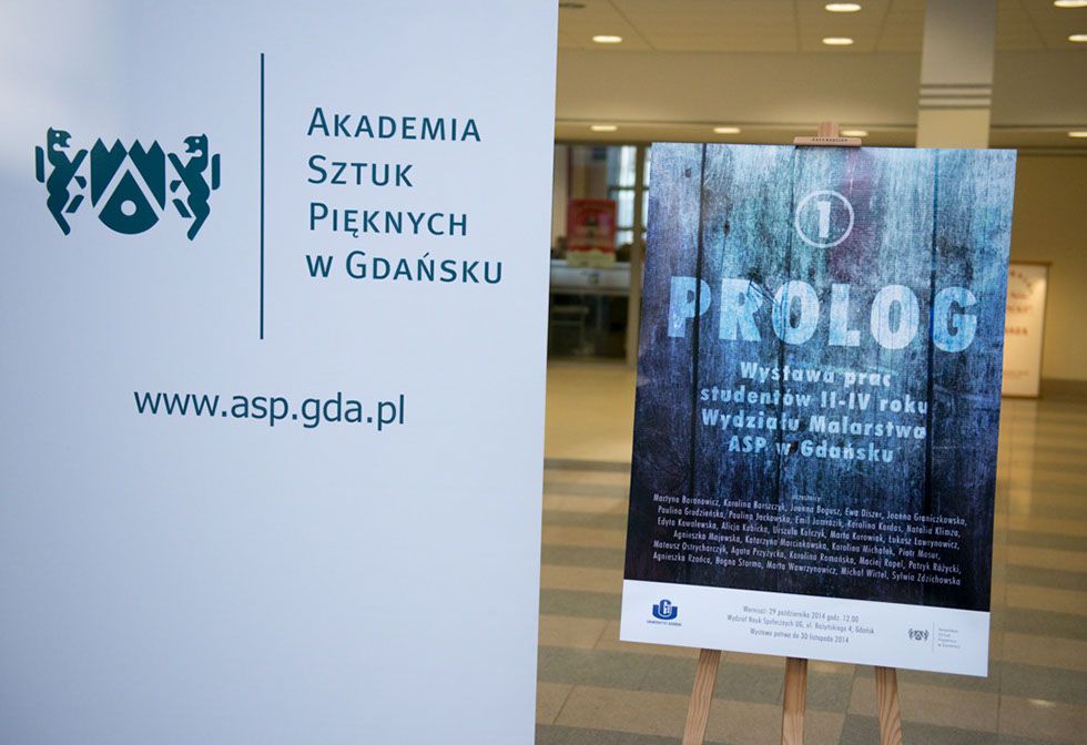 Prolog | Wystawa studentów malarstwa na Uniwersytecie Gdańskim