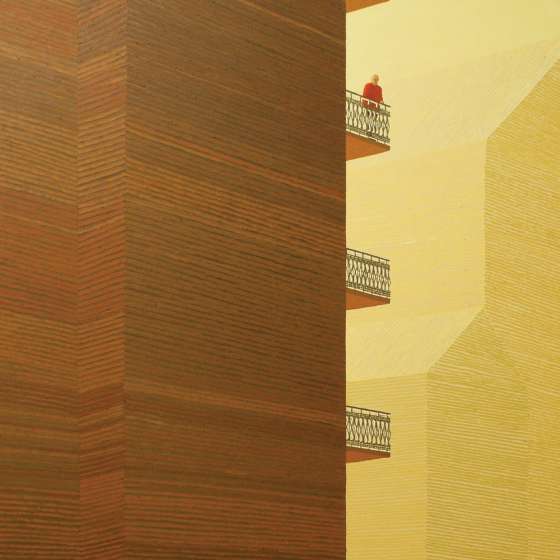 4 piętro, 185x130 cm, olej na płótnie