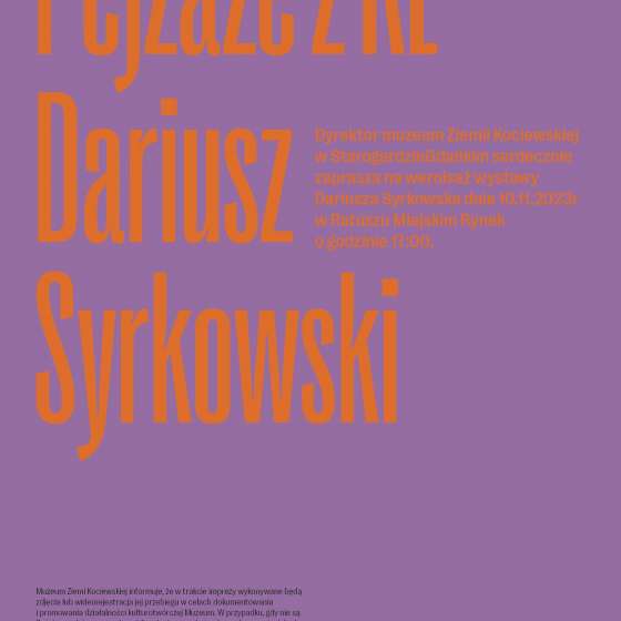Pejzaże z KL  - wystawa malarstwa Dariusza Syrkowskiego - 1
